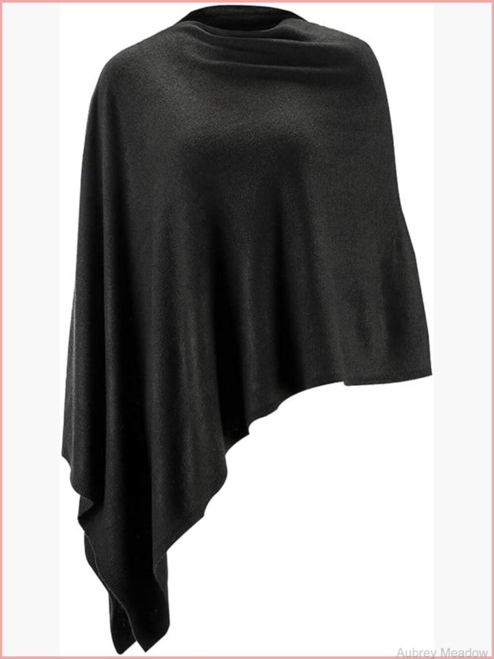 Versatile Knitted Poncho Shawl Wrap Scarf Cape Lightweight
